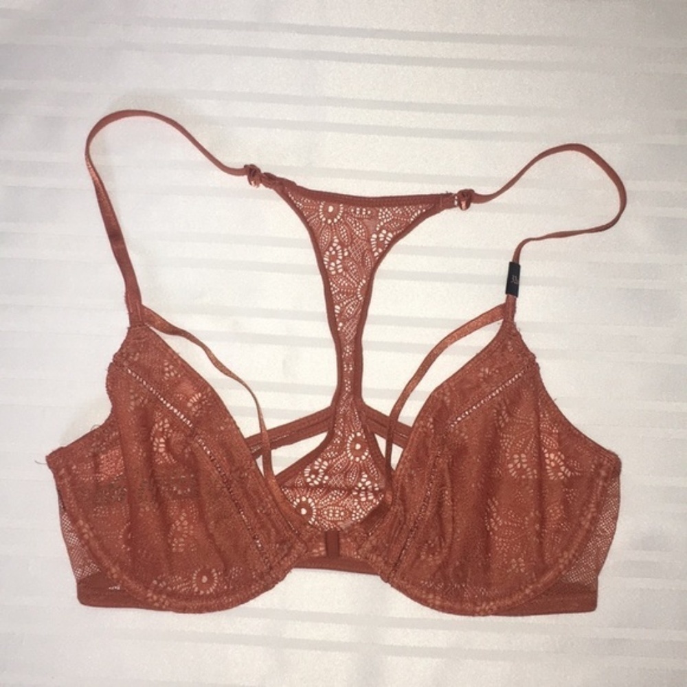 LAST ONE Victoria’s Secret Very Sexy Unlined Demi Front Close Bra Size 32B - Picture 5 of 13